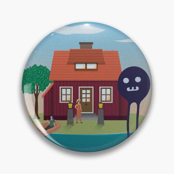 Item preview, A Monster Visits The Island designed and sold by thevectorhead.