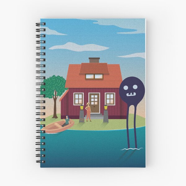 Item preview, A Monster Visits The Island designed and sold by thevectorhead.