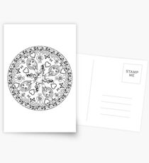 Miss Bunny's Garden - DIY Color! Postcards