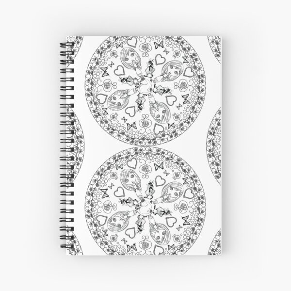 Miss Bunny's Garden - DIY Color! Spiral Notebook