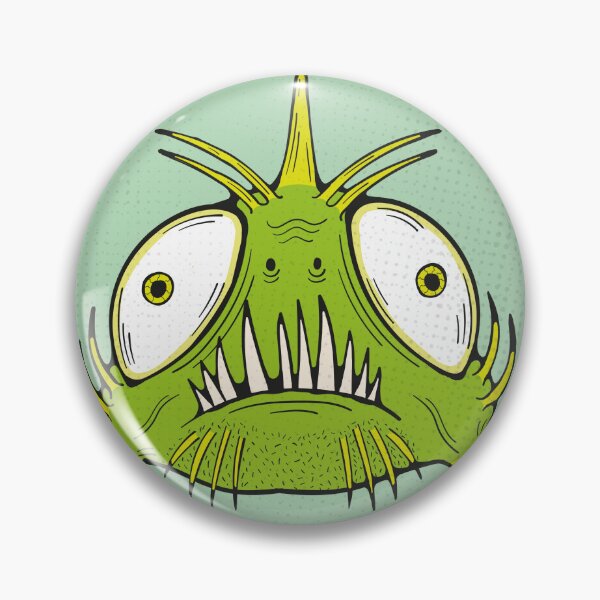 Item preview, Weird Green Fish designed and sold by thevectorhead.