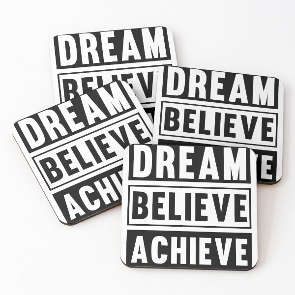 Item preview, Dream Believe Achieve designed and sold by AlexLab.