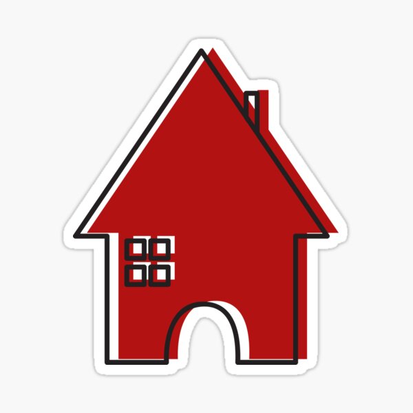 Red House Decal