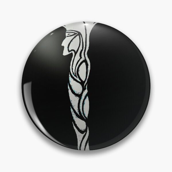 Item preview, Illumination Totem Digital Tribal Art Drawing designed and sold by Arnaud  Levendangeur.