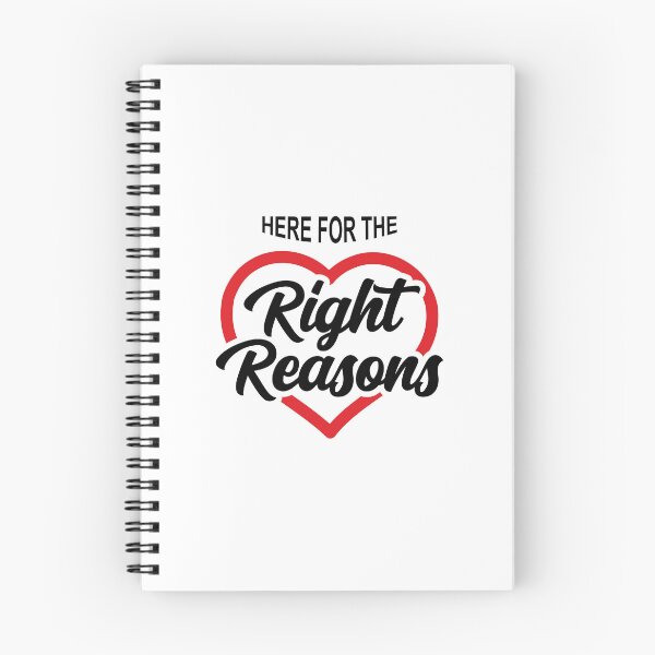 Item preview, Here for the Right Reasons designed and sold by creativecurly.