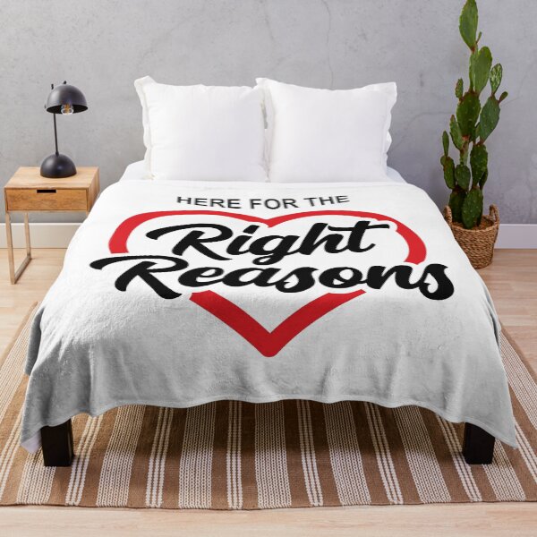 Item preview, Here for the Right Reasons designed and sold by creativecurly.