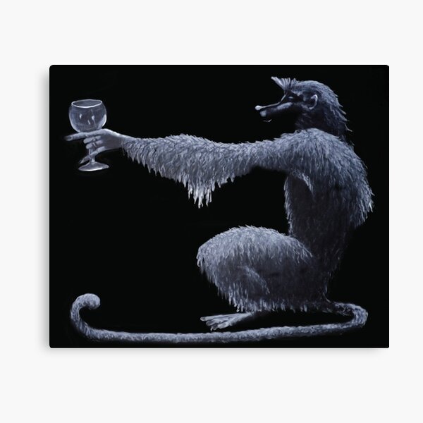 Cheers by Adelaide Artist Avril Thomas Canvas Print