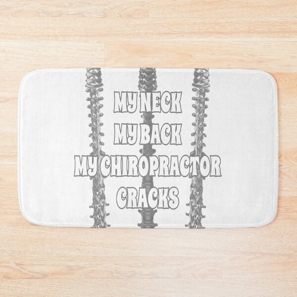 Item preview, My Neck My Back My Chiropractor Cracks Funny Chiropractic Gift designed and sold by TeachUrb.