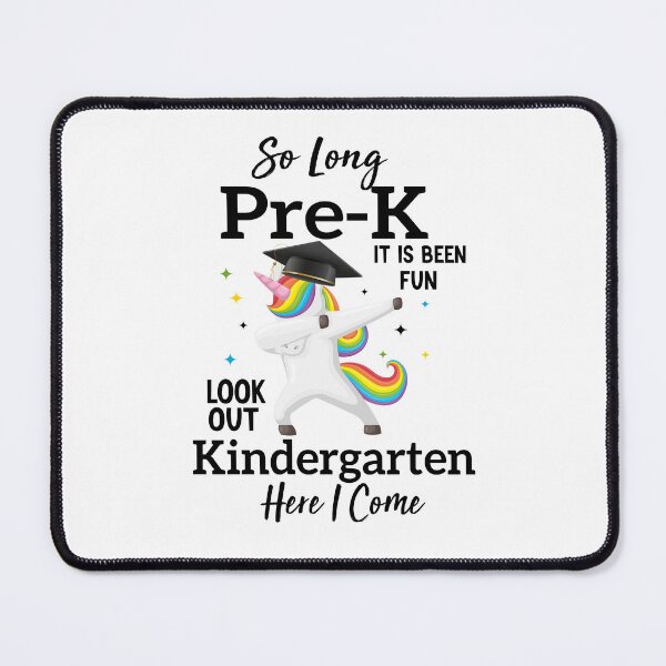 Item preview,  Kids So Long Pre-K Kindergarten Here I Come Unicorn Graduation designed and sold by AMERZAGUE DESIGN.