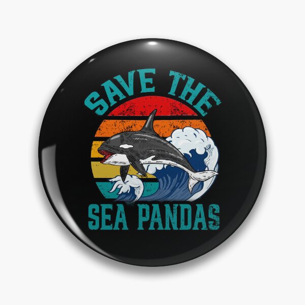 Item preview, Save The Sea Pandas Rescue Killer Whale Orcas Marine Biology designed and sold by JRRTs.