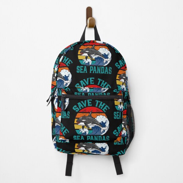 Item preview, Save The Sea Pandas Rescue Killer Whale Orcas Marine Biology designed and sold by JRRTs.