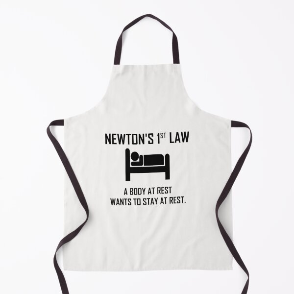 Item preview, Newtons First Law Funny Physics Joke 187 designed and sold by jenniferkreise.