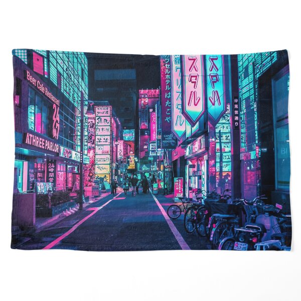Tokyo - A Neon Wonderland Pet Blanket