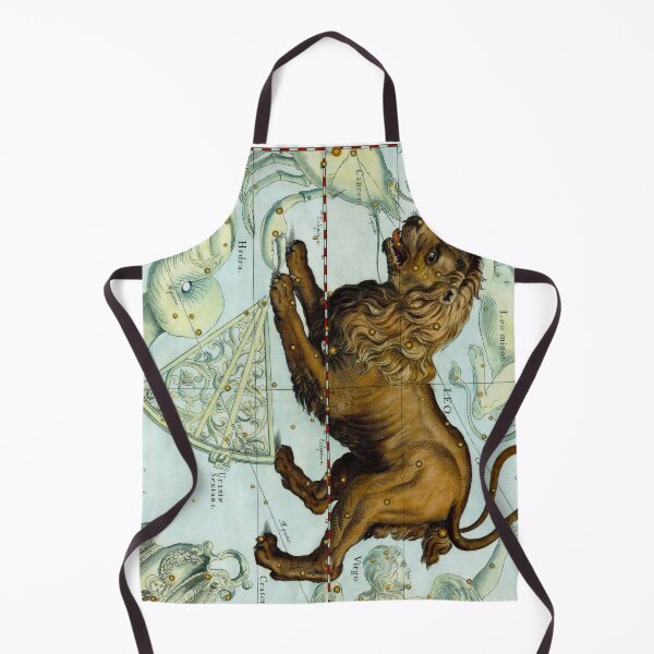 Item preview, Antique Leo Constellation Star Map designed and sold by jadeandjester.