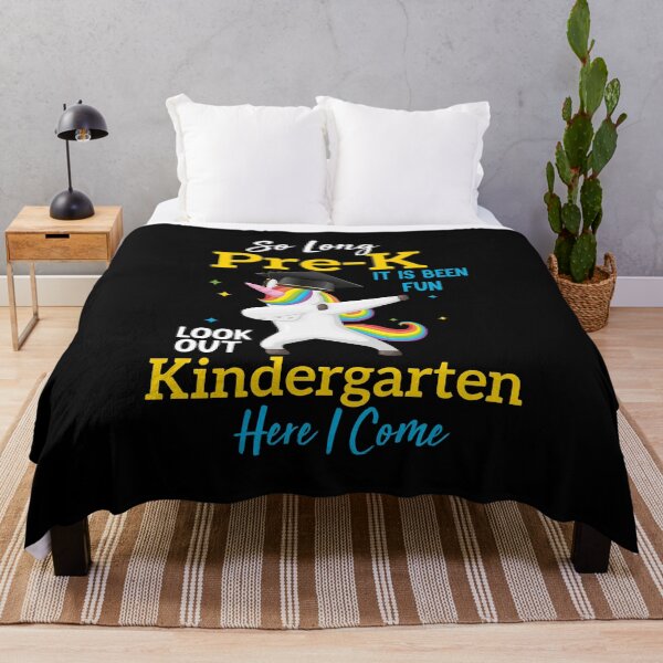 Item preview, Kids So Long Pre-K Kindergarten Here I Come Unicorn Graduation designed and sold by AMERZAGUE DESIGN.