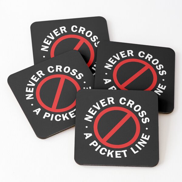 Item preview, Never Cross a Picket Line designed and sold by voltzandvoices.