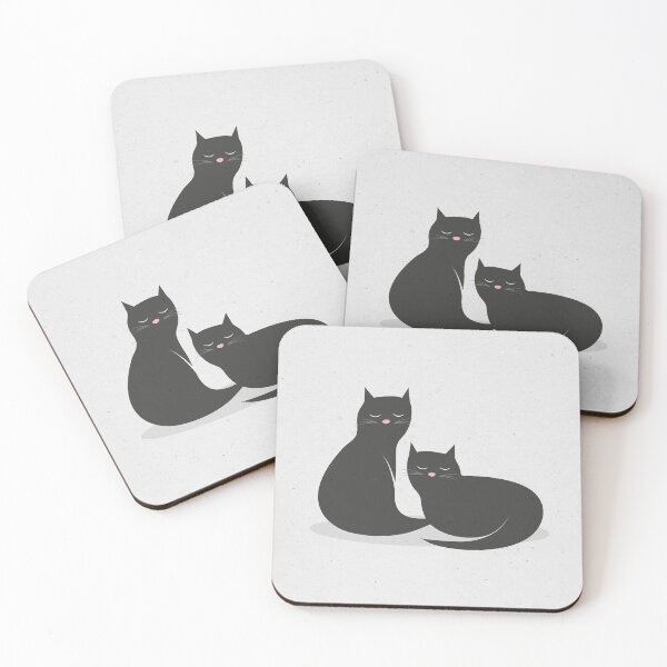 Item preview, Cosy Black Cats designed and sold by thevectorhead.