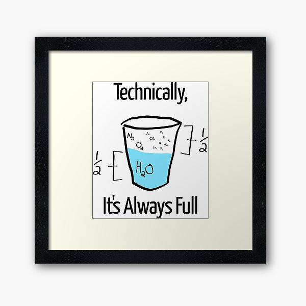 Science is Optimistic Framed Art Print