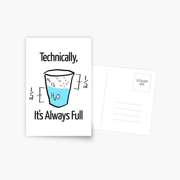 Science is Optimistic Postcard