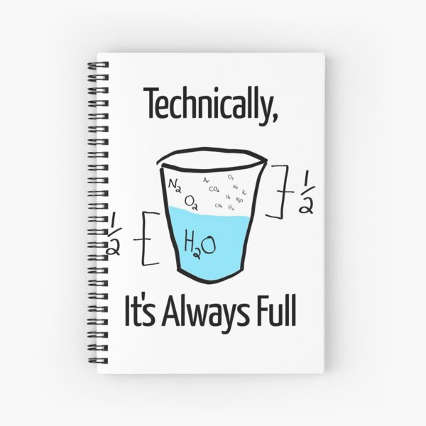 Science is Optimistic Spiral Notebook