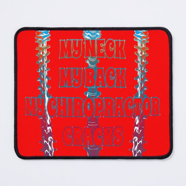 Item preview, My Neck My Back My Chiropractor Cracks Best Chiropractor gifts (red) designed and sold by TeachUrb.