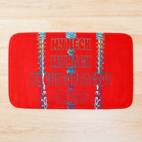 Item preview, My Neck My Back My Chiropractor Cracks Best Chiropractor gifts (red) designed and sold by TeachUrb.