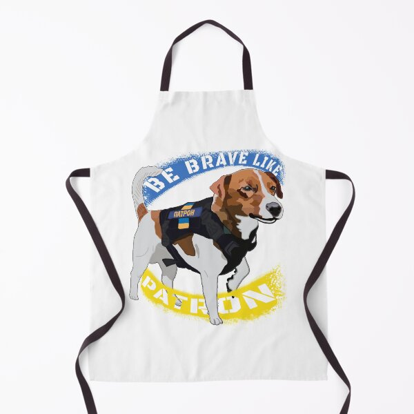 Item preview, Be brave Like Patron Dog Hero Be Brave Like Ukraine designed and sold by Aide.