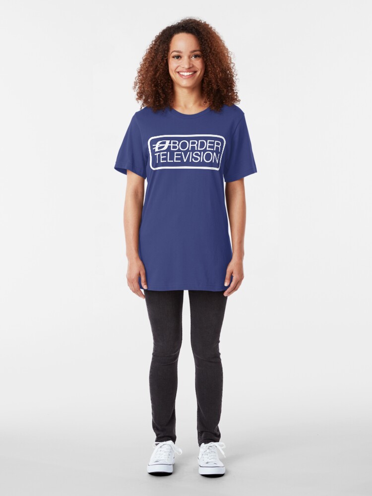 Alternate view of NDVH Border Television Slim Fit T-Shirt