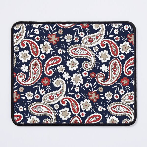 Item preview, Black n red Paisley designed and sold by MARYMAXMAC.
