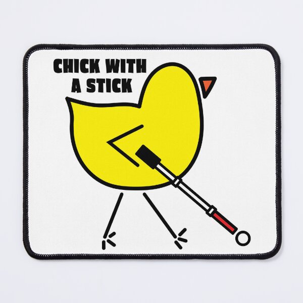 Item preview, Chick with a Stick designed and sold by IndeOandM.