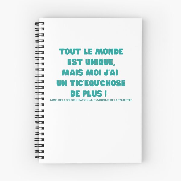 Item preview, "Everyone is unique" teal designed and sold by AQSTourette.