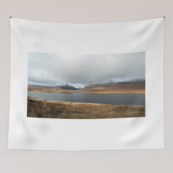 Item preview, Faint Rainbow across Inverpolly mountains designed and sold by Maria Gaellman.
