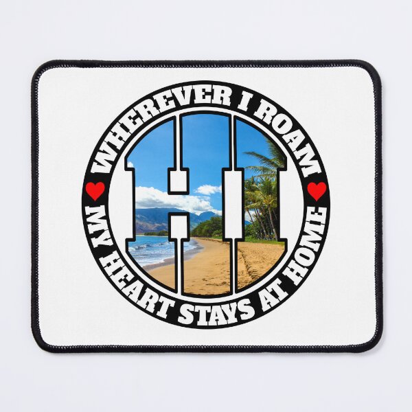 Item preview, Heart Stays Home - Hawaii designed and sold by DonDota.