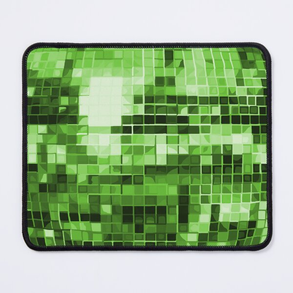 Item preview, Green Disco Ball Pattern designed and sold by Deborah Camp.