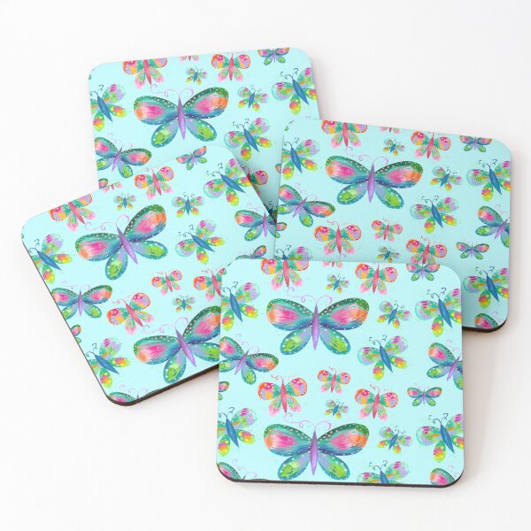 Item preview, Whimsical Blue Butterflies  designed and sold by bethanyjoyart.