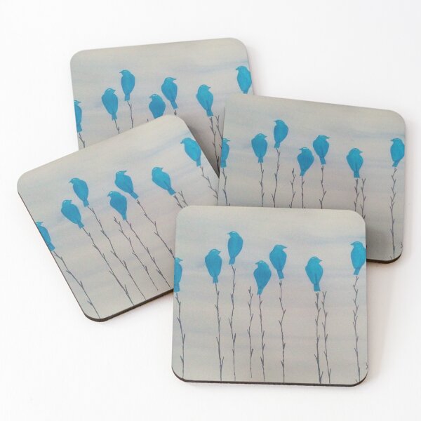 Item preview, Blue Birds designed and sold by Kelly Fairchild.