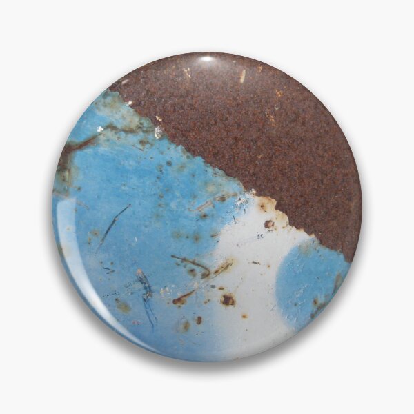 Item preview, Rusty iron metal with blue sky painting designed and sold by Anna Lemos.