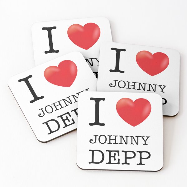 Item preview, I Love (heart) Johnny Depp designed and sold by johnta17.