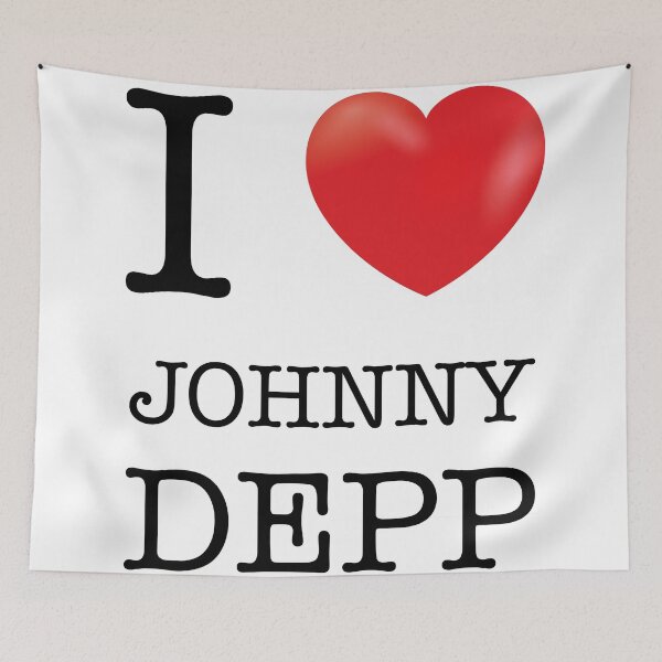 Item preview, I Love (heart) Johnny Depp designed and sold by johnta17.