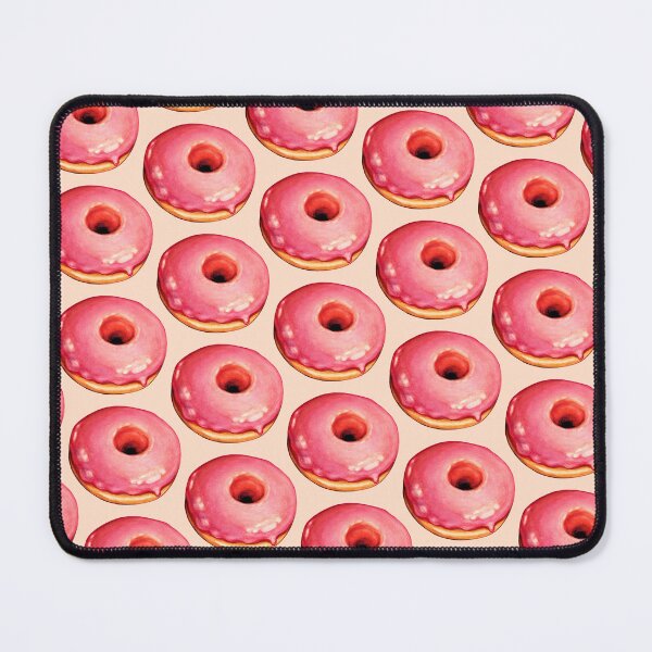 Item preview, Strawberry Donut Pattern designed and sold by Kelly  Gilleran.
