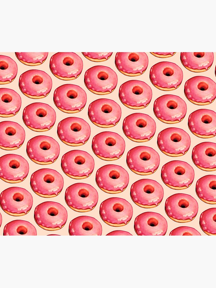 Strawberry Donut Pattern by KellyGilleran