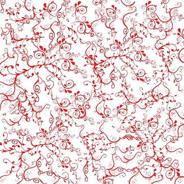 Artwork thumbnail, Red Leaf Pattern by RiadMannan