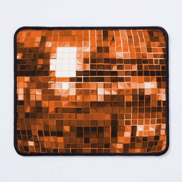 Item preview, Orange Disco Ball Pattern designed and sold by Deborah Camp.