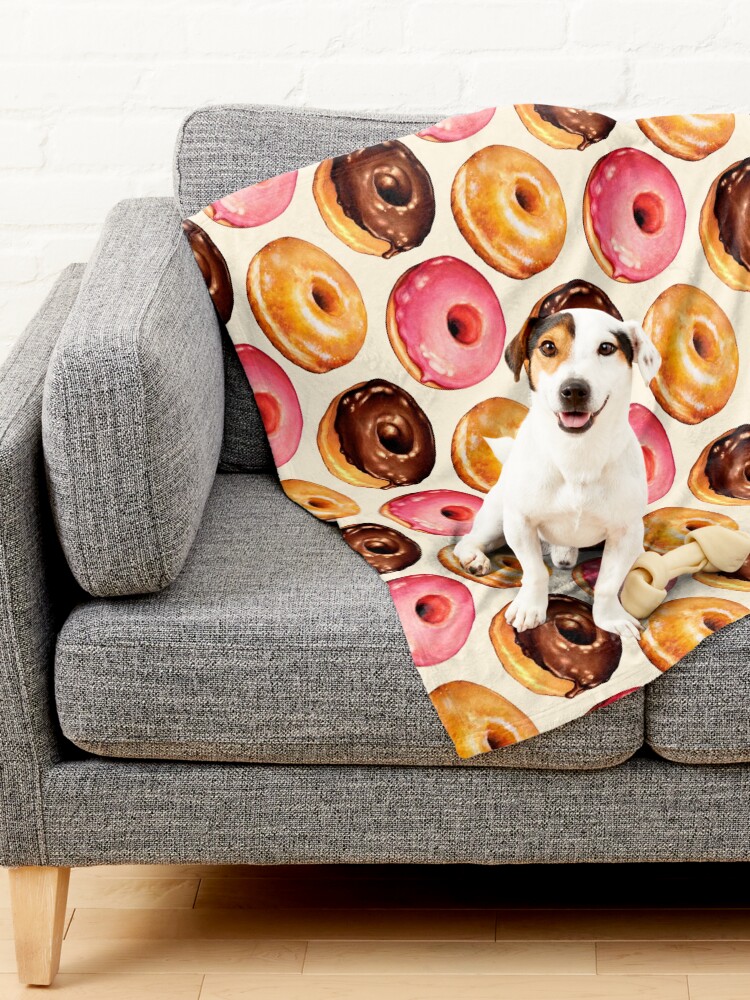Alternate view of Donut Pattern Pet Blanket