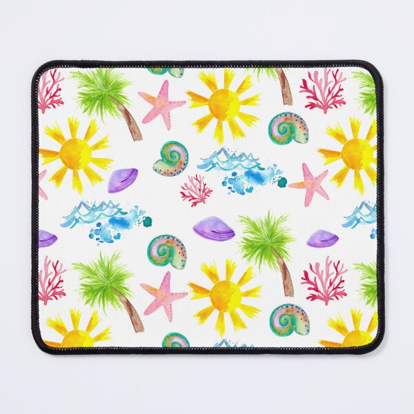 Item preview, Watercolor Beach Pattern designed and sold by bethanyjoyart.