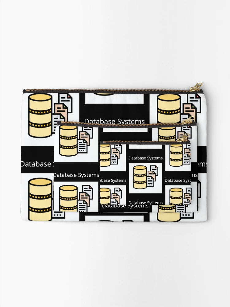 Thumbnail 2 of 4, Zipper Pouch, Database Systems designed and sold by UpcomingTech.