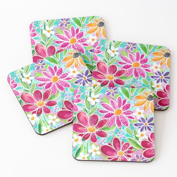 Item preview, Whimsical Flower Garden designed and sold by bethanyjoyart.