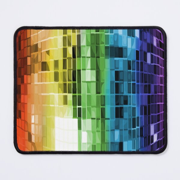 Item preview, Rainbow Disco Ball Pattern designed and sold by Deborah Camp.