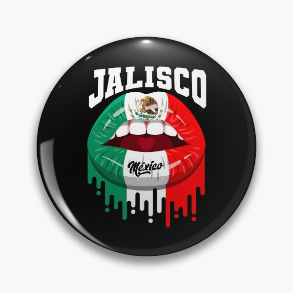 Item preview, Lips Kiss Jalisco de Mexico Flag designed and sold by Fr33m4n1111.