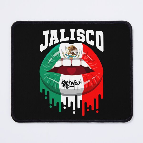 Item preview, Lips Kiss Jalisco de Mexico Flag designed and sold by Fr33m4n1111.